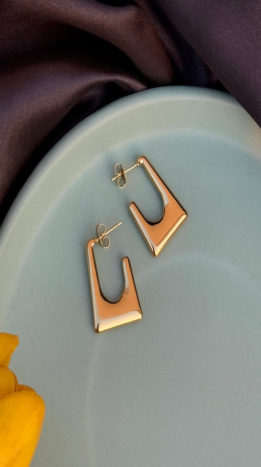Lush Loop Earrings in 18KT gold Plated