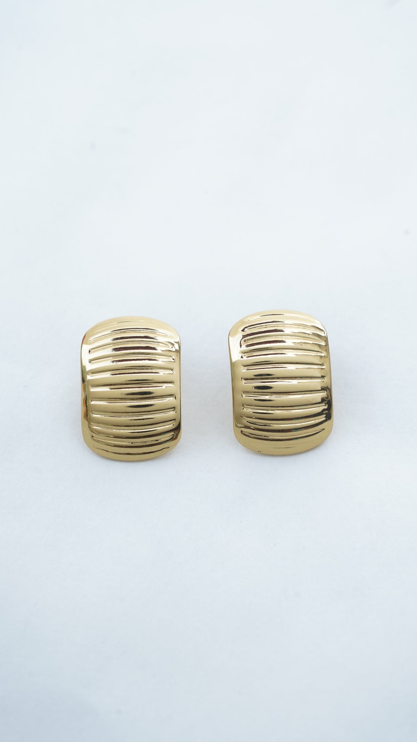 Edge Pop Earrings in 18KT gold Plated