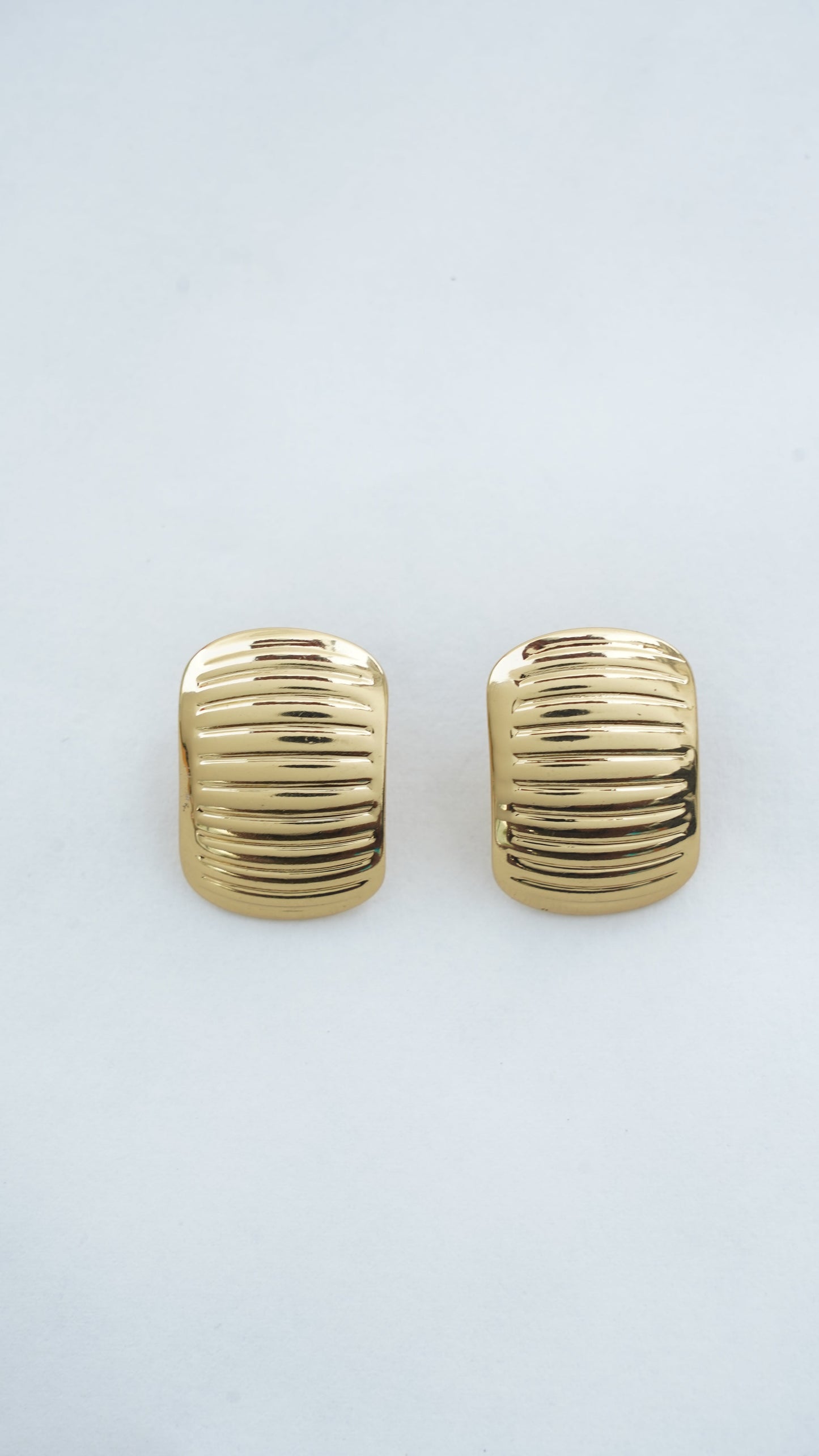 Edge Pop Earrings in 18KT gold Plated