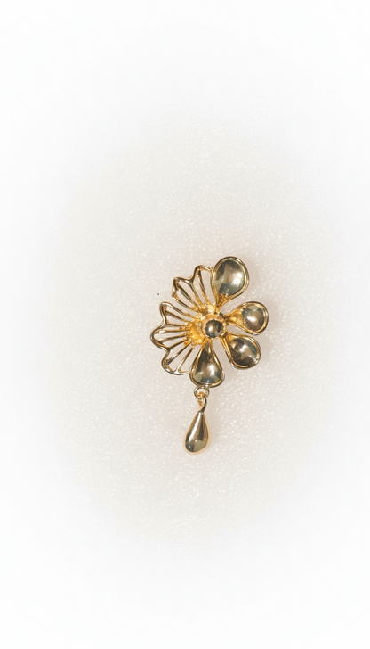 Disco Daisy 18KT gold Plated