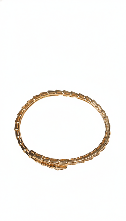 Venom Spark Diamond Bracelet 18kt Gold plated