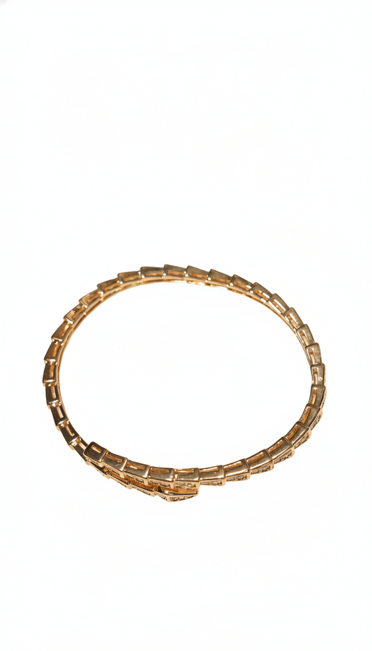 Venom Spark Diamond Bracelet 18kt Gold plated