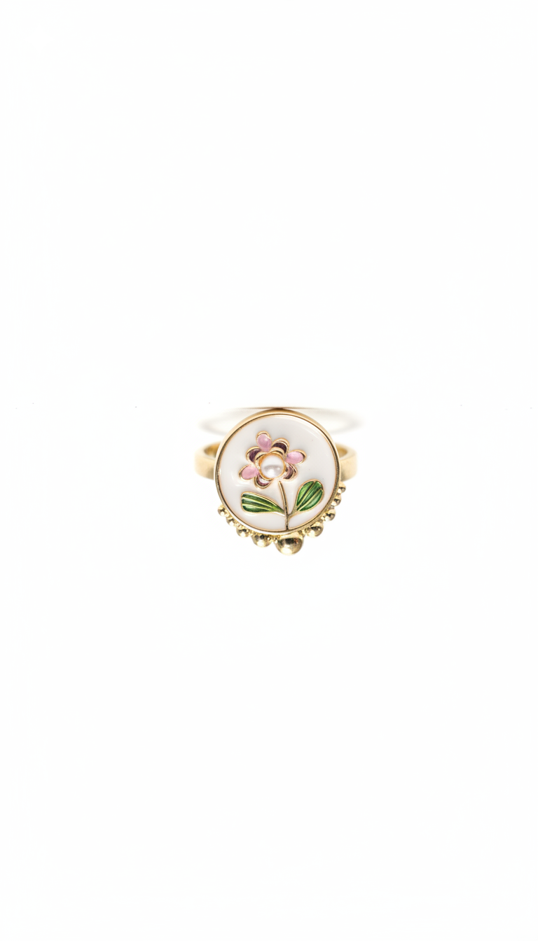 Lilly of The Lush Ring 18KT Gold Color