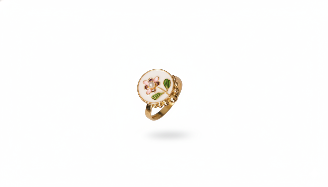 Lilly of The Lush Ring 18KT Gold Color