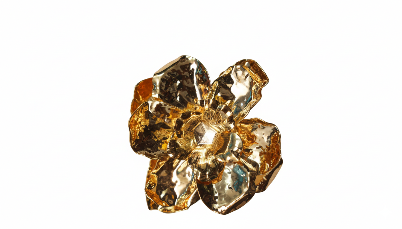 Flora Flex Earrings in 18KT gold Plated