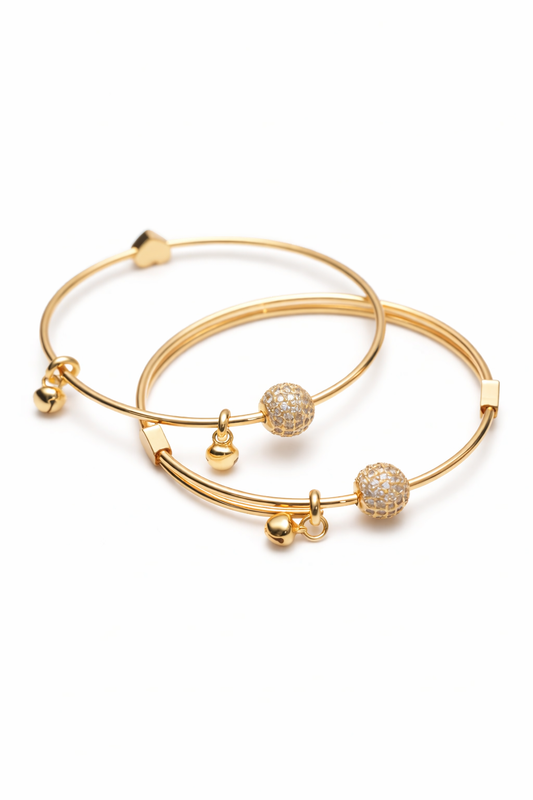 Gen Z Bangles 18kt Gold plated