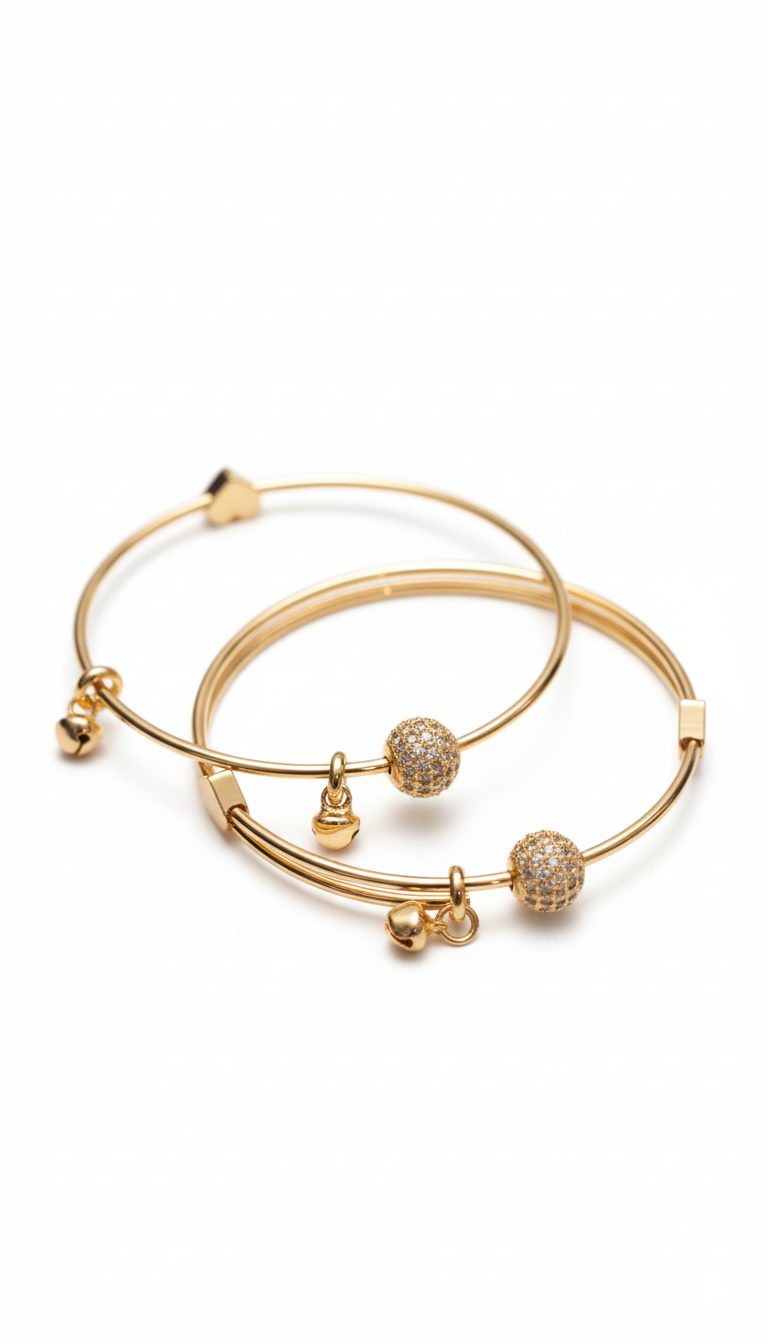 Gen Z Bangles 18kt Gold plated