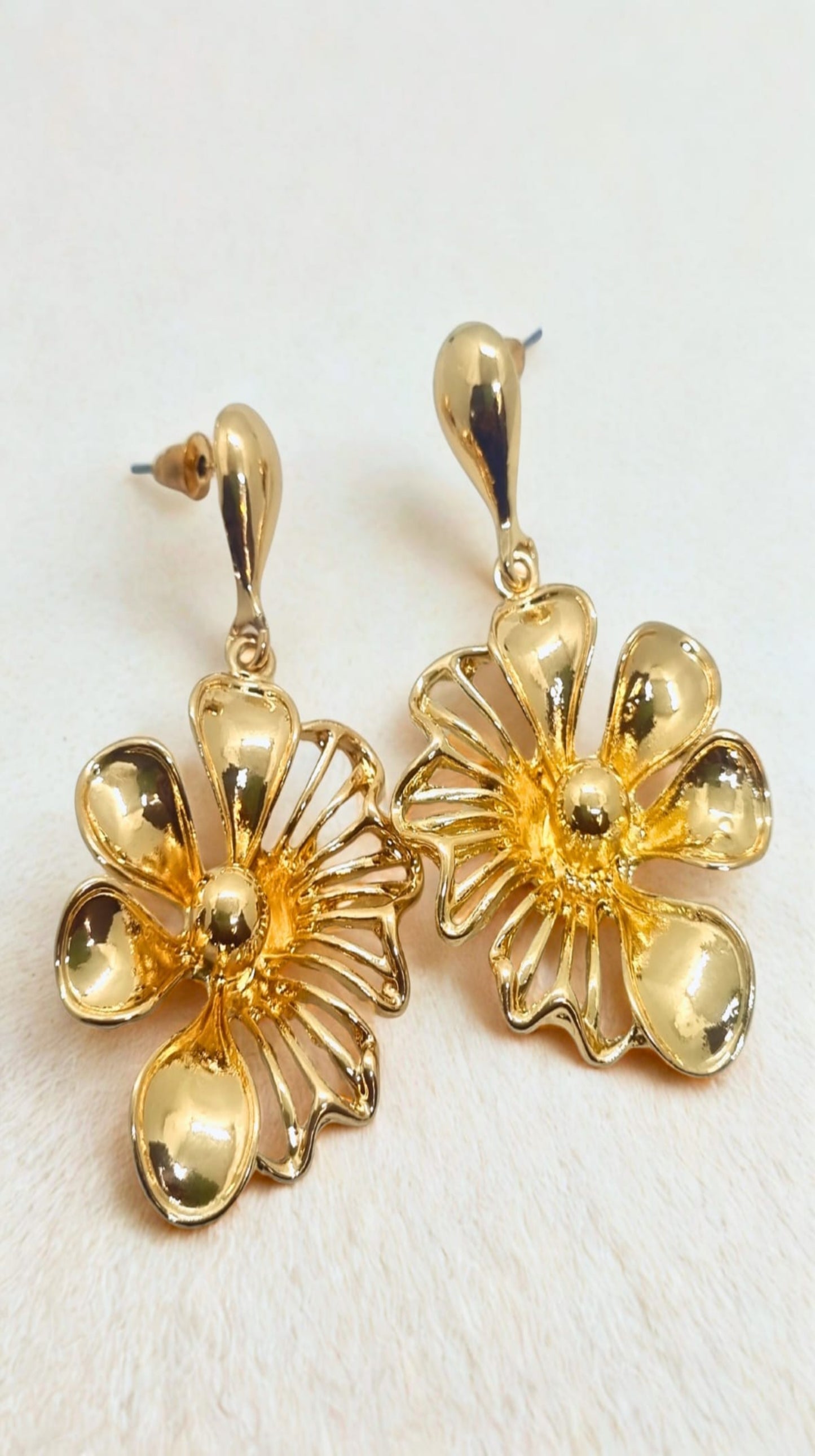 Disco Daisy 18KT gold Plated
